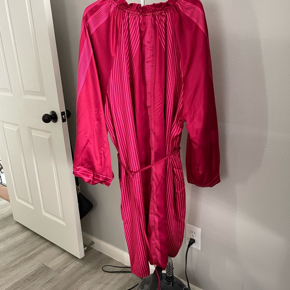 Ciebon Fuchsia Mini Dress with Tassel Accents - Picture 6 of 10